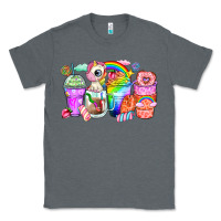 Charcoal Heather unicorn coffee cups Classic Tee - Zillion Design Studio