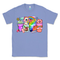Colony Blue unicorn coffee cups Classic Tee - Zillion Design Studio