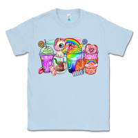 Dusty Blue unicorn coffee cups Classic Tee - Zillion Design Studio