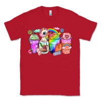 Red unicorn coffee cups Classic Tee - Zillion Design Studio