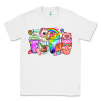 White unicorn coffee cups Classic Tee - Zillion Design Studio