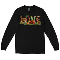 Black love camping Long Sleeve Tee - texasbilliewilder