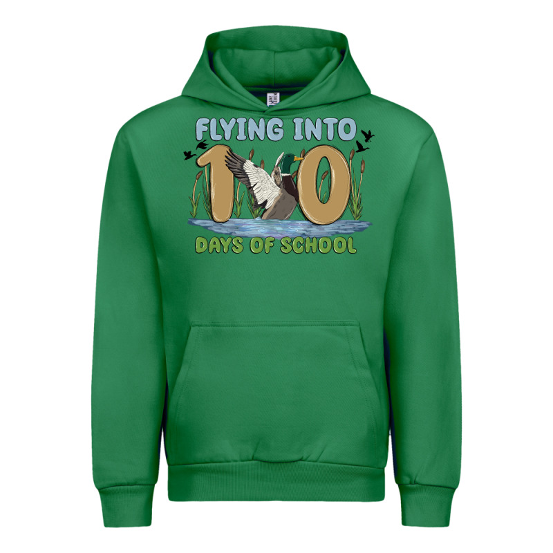 Flying Into 100 Days Of School Urban Hoodie by MaliasSmallBusiness | Teevron