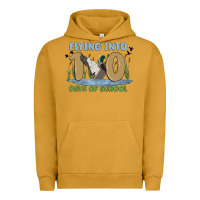 Pigment Peanut Butter flying into 100 days of school Urban Hoodie - MaliasSmallBusiness