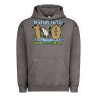 Pigment Tornado flying into 100 days of school Urban Hoodie - MaliasSmallBusiness