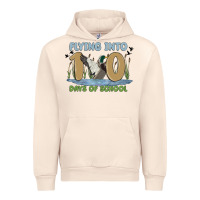 Sandshell flying into 100 days of school Urban Hoodie - MaliasSmallBusiness