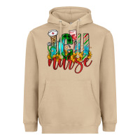 Mushroom christmas icu nurse Heavyweight Hoodie - FaDigitalArtStudio