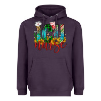 Plum christmas icu nurse Heavyweight Hoodie - FaDigitalArtStudio