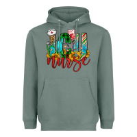 Sage christmas icu nurse Heavyweight Hoodie - FaDigitalArtStudio