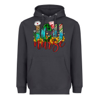 Smoke christmas icu nurse Heavyweight Hoodie - FaDigitalArtStudio