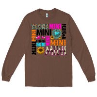 Chestnut mini gemstone sunflower Long Sleeve Tee - texasbilliewilder