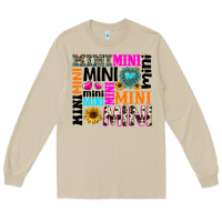 Mushroom mini gemstone sunflower Long Sleeve Tee - texasbilliewilder