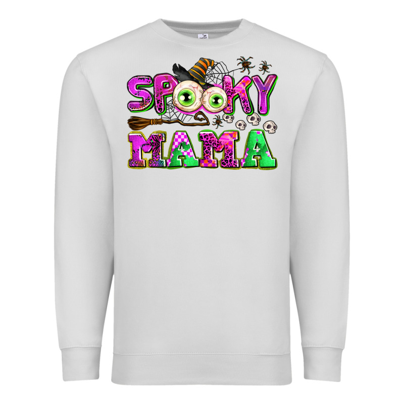 Spooky Mama Premium Sweatshirt by AdoDesignShop | Teevron