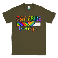 Army Green gay pride loading lgbtq Classic Tee - texasbilliewilder