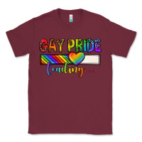 Burgundy gay pride loading lgbtq Classic Tee - texasbilliewilder