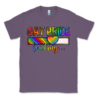 Lavender gay pride loading lgbtq Classic Tee - texasbilliewilder