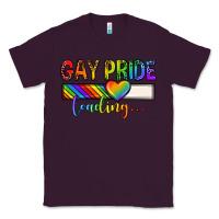 Plum gay pride loading lgbtq Classic Tee - texasbilliewilder