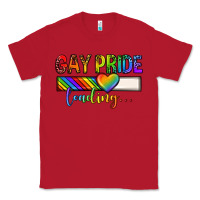 Red gay pride loading lgbtq Classic Tee - texasbilliewilder