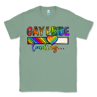 Sage gay pride loading lgbtq Classic Tee - texasbilliewilder