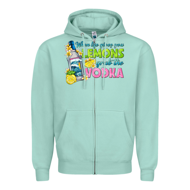 When Life Gives You Lemons Zipper Hoodie by texasbilliewilder | Teevron