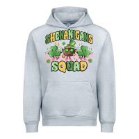 Heather Grey shenanigans squad Urban Hoodie - MaliasSmallBusiness