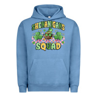 Pigment Pebble Blue shenanigans squad Urban Hoodie - MaliasSmallBusiness