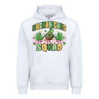 White shenanigans squad Urban Hoodie - MaliasSmallBusiness