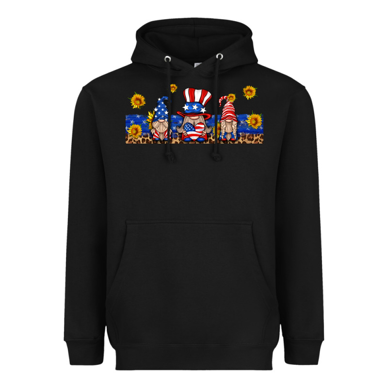 Usa Gnome Libbey Cup Heavyweight Hoodie by HRA Design Shop | Teevron