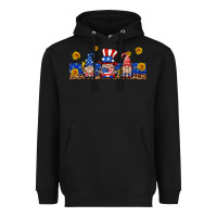 Black usa gnome libbey cup Heavyweight Hoodie - HRA Design Shop
