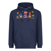 Navy usa gnome libbey cup Heavyweight Hoodie - HRA Design Shop