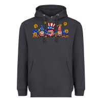 Smoke usa gnome libbey cup Heavyweight Hoodie - HRA Design Shop