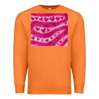 Carrot pink glitter heart Premium Sweatshirt - JahusDesignShop