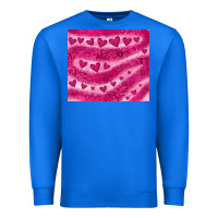 True Royal pink glitter heart Premium Sweatshirt - JahusDesignShop
