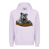 Lilac Scottish Fold Premium Hoodie - LillyAllenDesigns