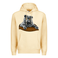 Pina Colada Scottish Fold Premium Hoodie - LillyAllenDesigns