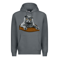 Rock Scottish Fold Premium Hoodie - LillyAllenDesigns