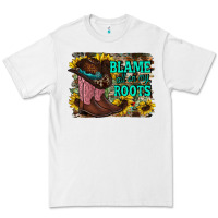White blame all on my roots Premium Tee - RacoonDesign