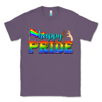 Lavender happy pride Classic Tee - texasbilliewilder