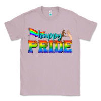 Lilac happy pride Classic Tee - texasbilliewilder