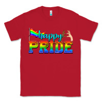 Red happy pride Classic Tee - texasbilliewilder