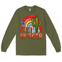 Army Green not a hungger Long Sleeve Tee - texasbilliewilder