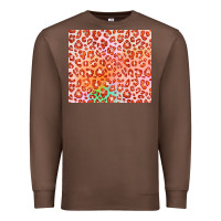 Chestnut orange leopard glitter Premium Sweatshirt - JahusDesignShop
