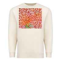 Sandshell orange leopard glitter Premium Sweatshirt - JahusDesignShop