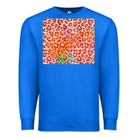 True Royal orange leopard glitter Premium Sweatshirt - JahusDesignShop