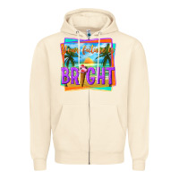 Sandshell your future is bright Zipper Hoodie - texasbilliewilder