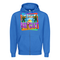 True Royal your future is bright Zipper Hoodie - texasbilliewilder
