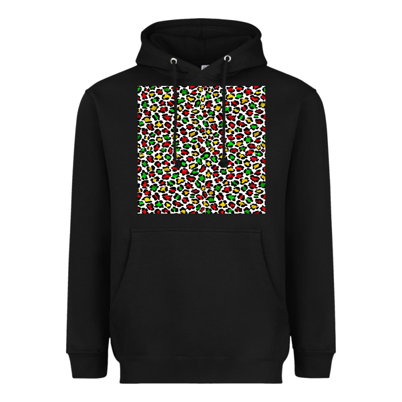 Christmas Leopard Heavyweight Hoodie by FaDigitalArtStudio | Teevron