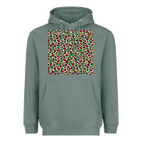 Sage christmas leopard Heavyweight Hoodie - FaDigitalArtStudio