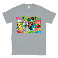 Heather Grey teacher off duty coffee cups Classic Tee - Zillion Design Studio