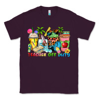 Plum teacher off duty coffee cups Classic Tee - Zillion Design Studio